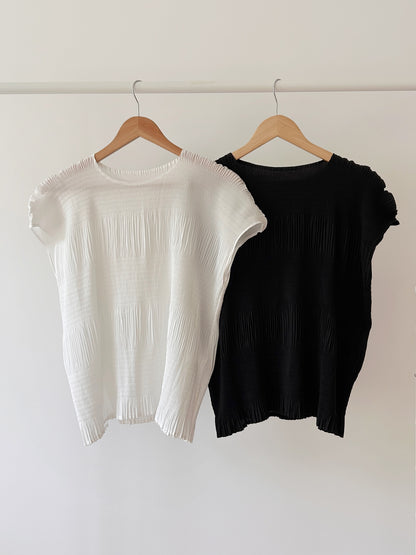 Pleated Texture Blouse