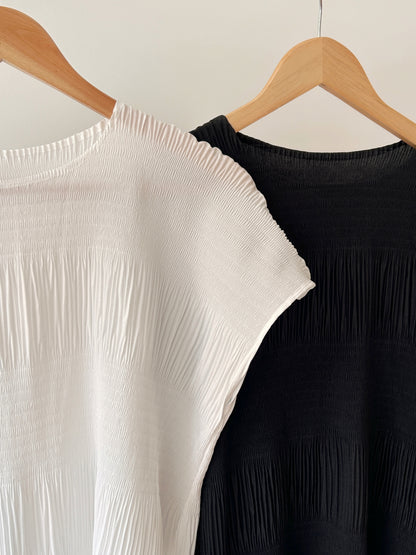 Pleated Texture Blouse