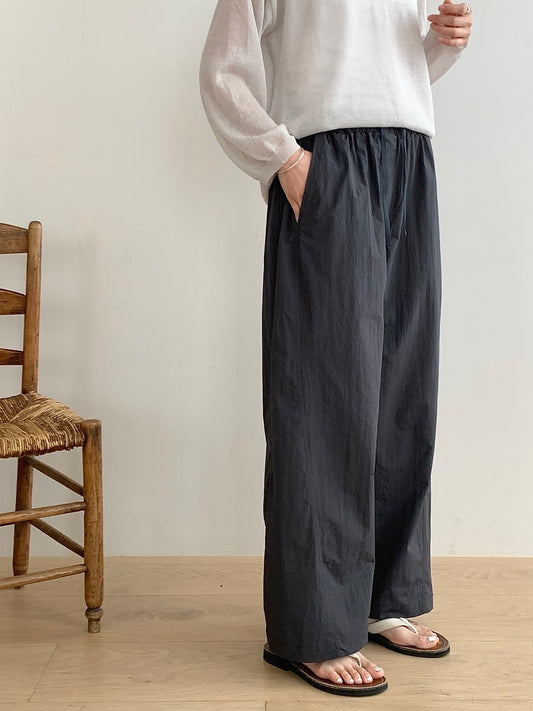 Drawstring Relaxed Pants