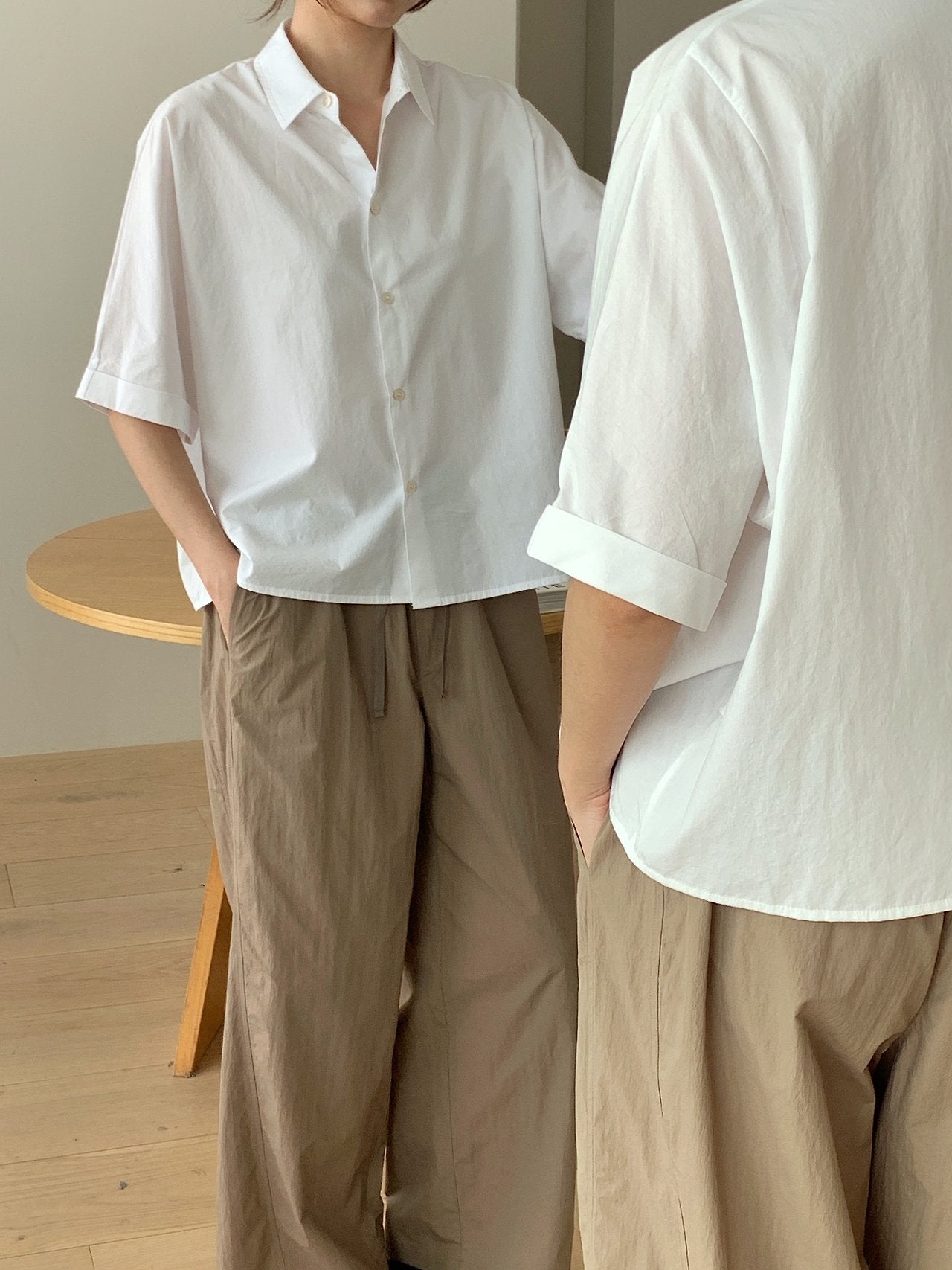Drawstring Relaxed Pants