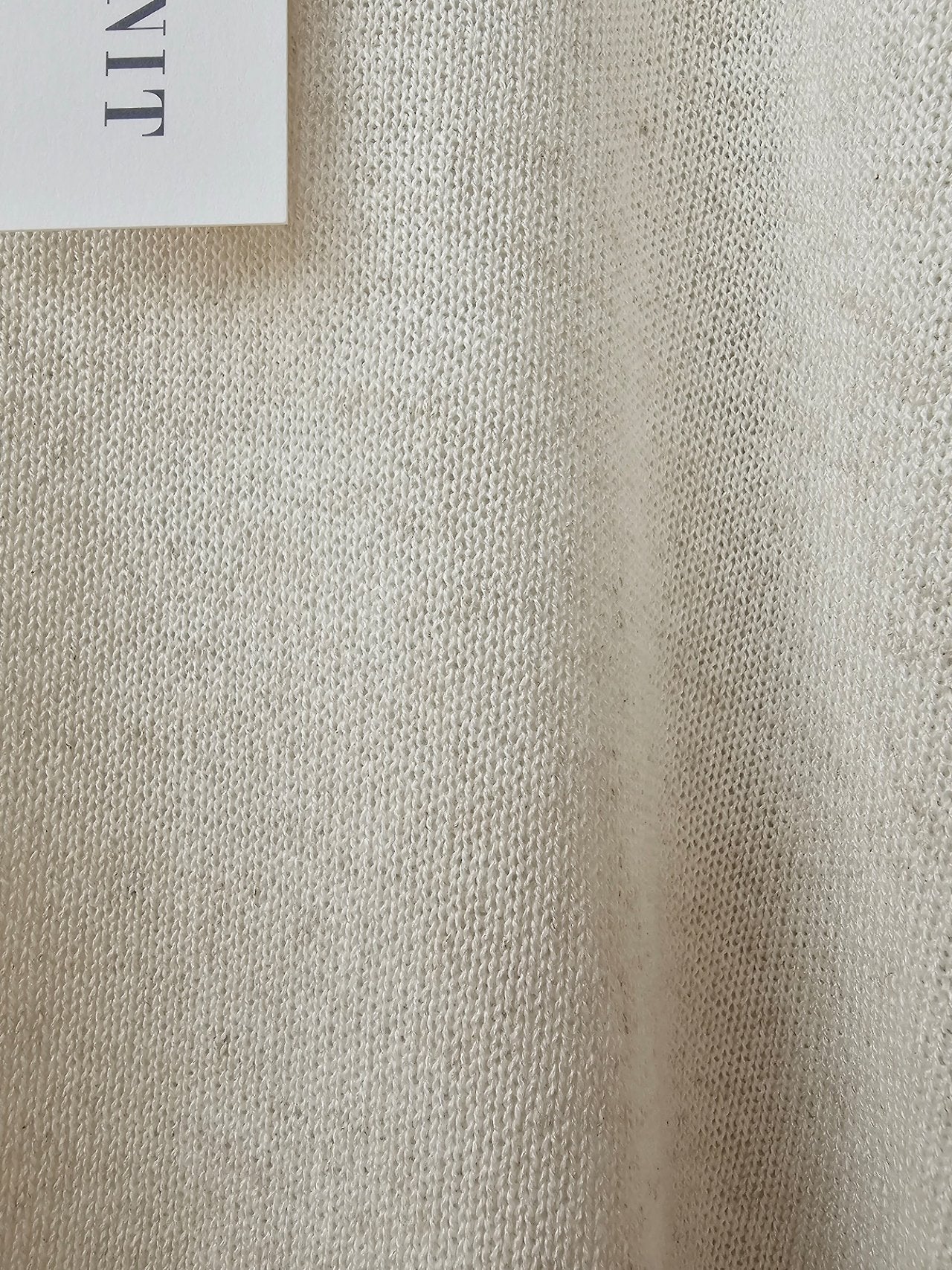 Linen Collar Knit