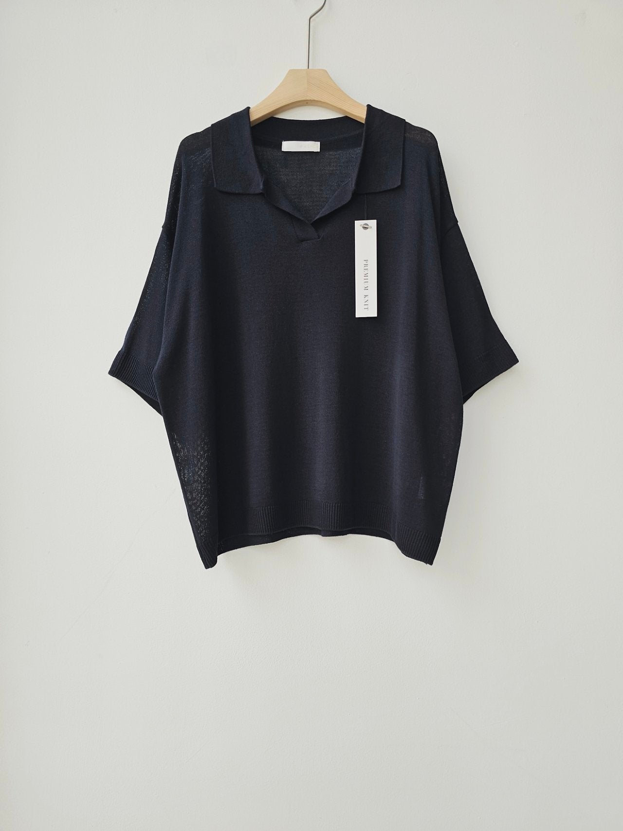 Linen Collar Knit