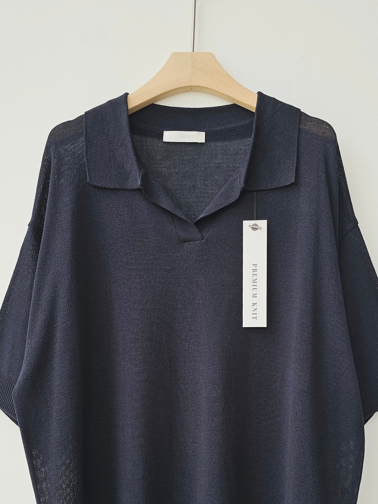 Linen Collar Knit