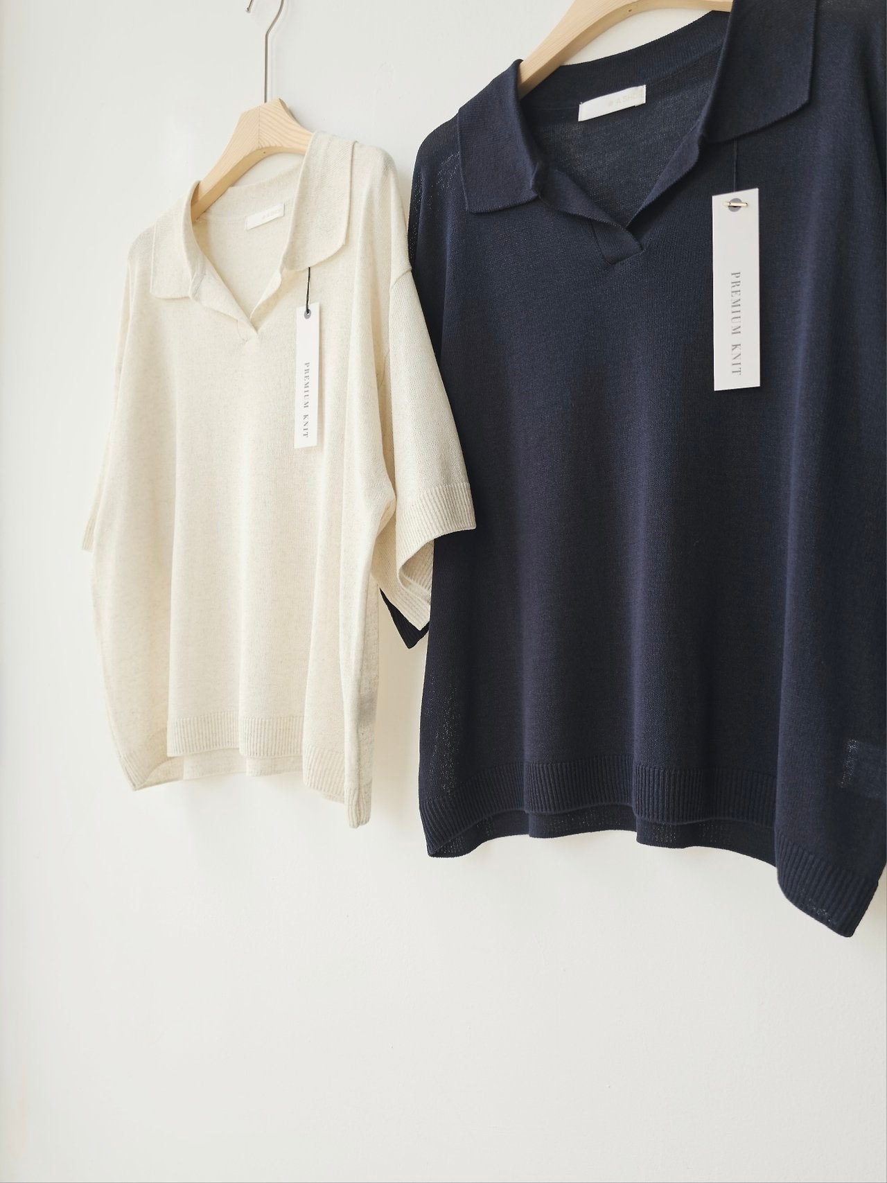 Linen Collar Knit