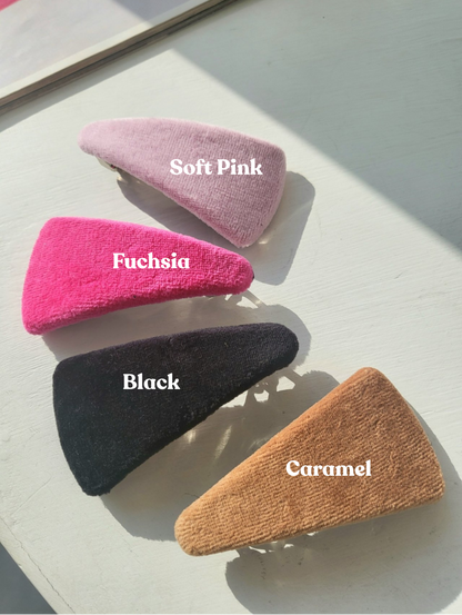 Handmade Velvet Touch Hair Clip