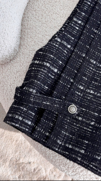 Classic Tweed Button Vest