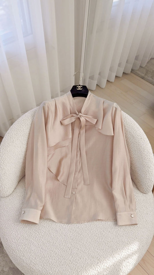 Soft Ribbon Blouse