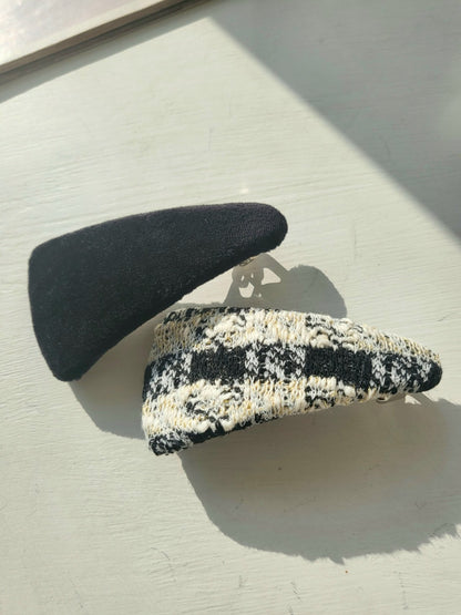 Handmade Tweed Hair Clip