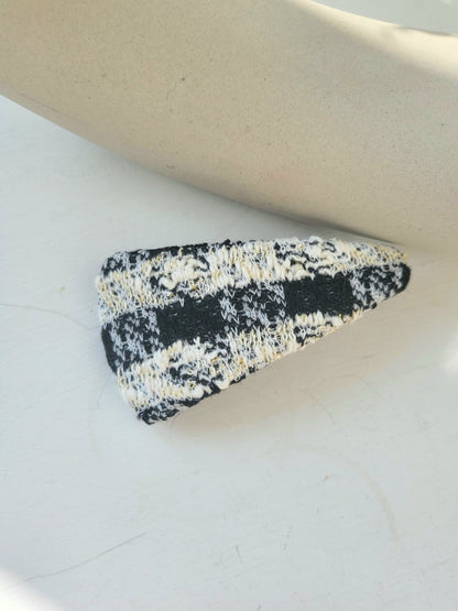 Handmade Tweed Hair Clip