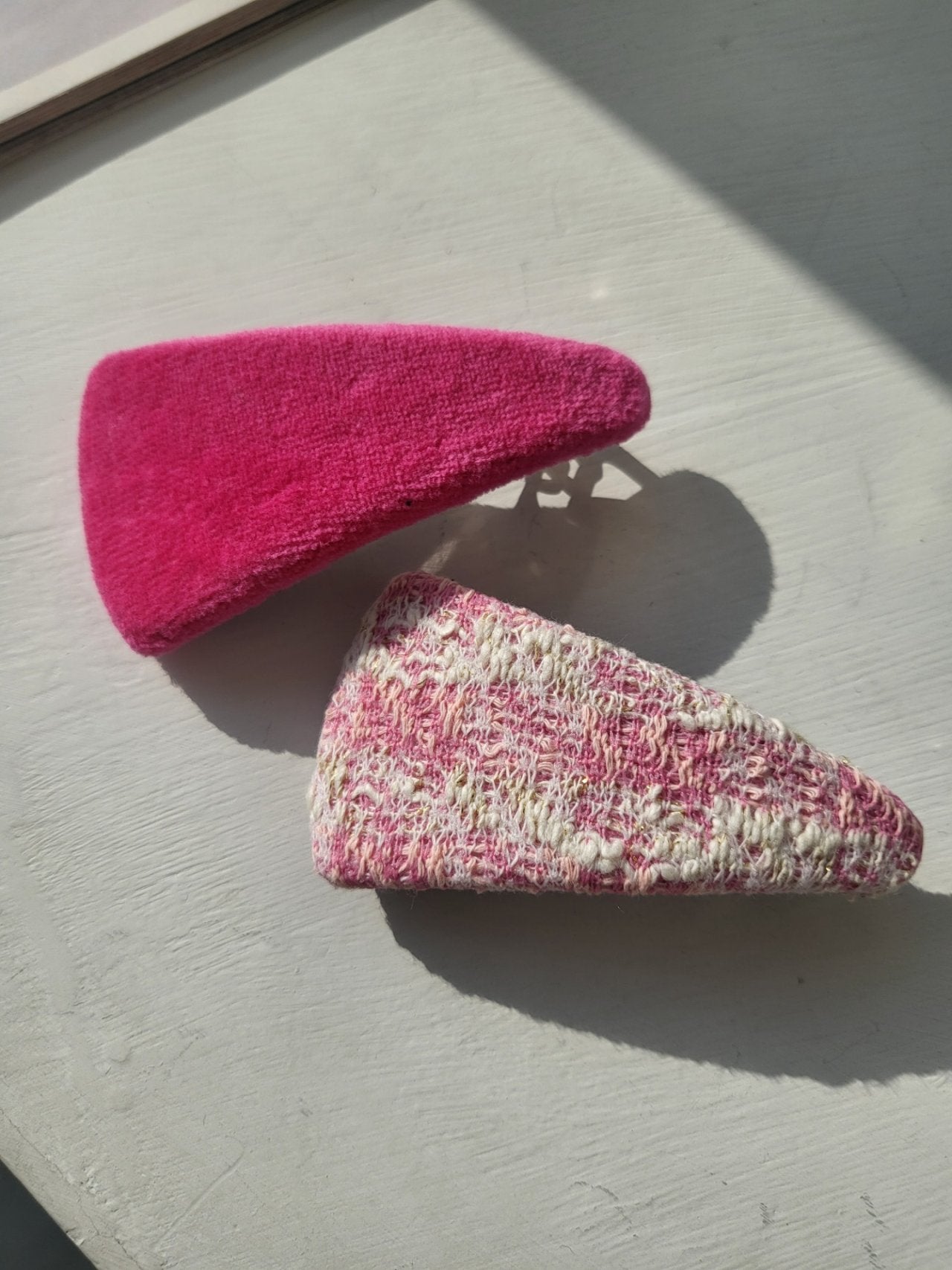Handmade Tweed Hair Clip